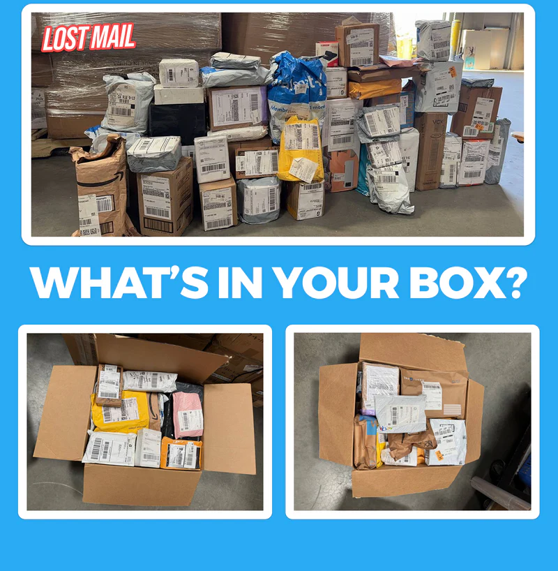 LostMail.io Mystery Mail Box