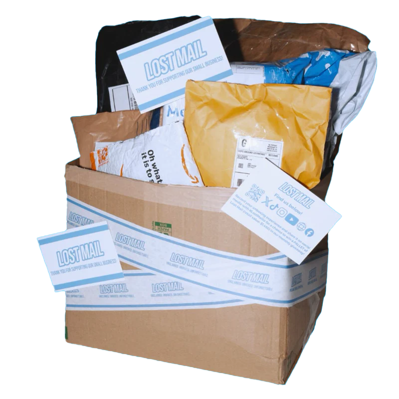 LostMail.io Mystery Mail Box